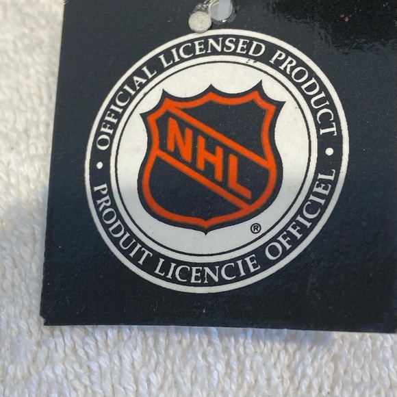 New NHL Mighty Ducks Anaheim Black Plush Waist Crossbody Pouch Bag Unisex - Picture 4 of 10